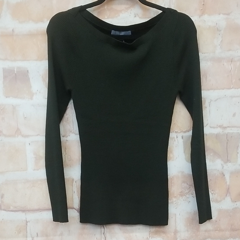 ANTONIO MELANI Black Ribbed Shirt